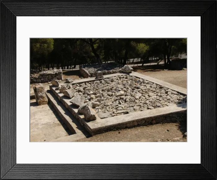 Framed Print : Temple of Aphaia. Greece Framed Print : Temple of Aphaia. Greece