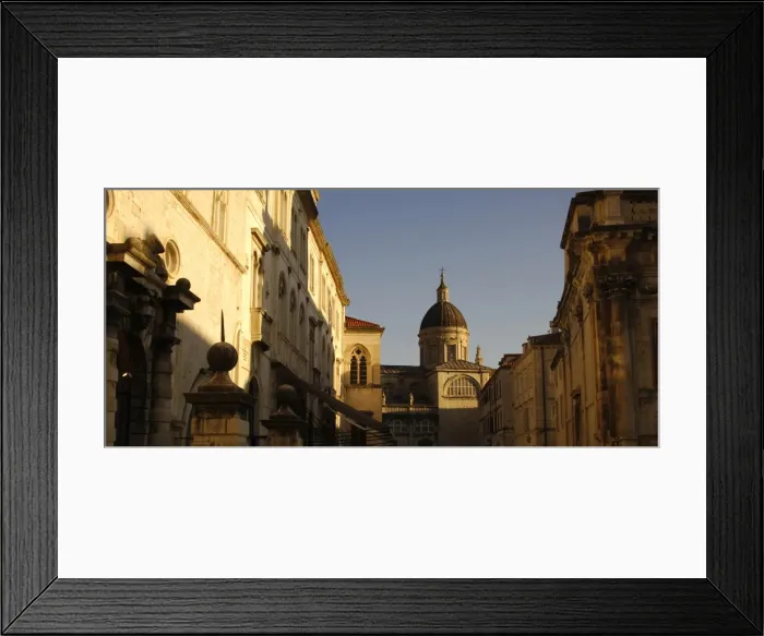 Framed Print : Croatia. Dubrovnik. Cathedral of the Assumption of the Virgi Framed Print : Croatia. Dubrovnik. Cathedral of the Assumption of the Virgi