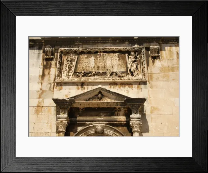 Framed Print : Croatia. Dubrovnik. Franciscan Friary Framed Print : Croatia. Dubrovnik. Franciscan Friary