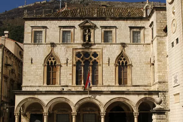 Croatia. Dubrovnik. Sponza Palace