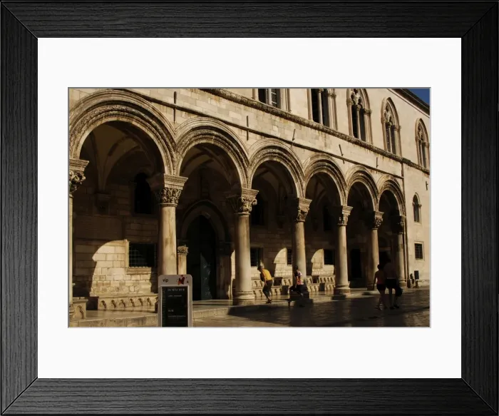 Framed Print : Croatia. Dubrovnik. Rectors Palace Framed Print : Croatia. Dubrovnik. Rectors Palace
