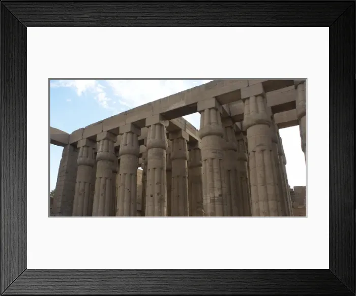 Framed Print : Egypt. Luxor Temple. Hypostyle Hall Framed Print : Egypt. Luxor Temple. Hypostyle Hall