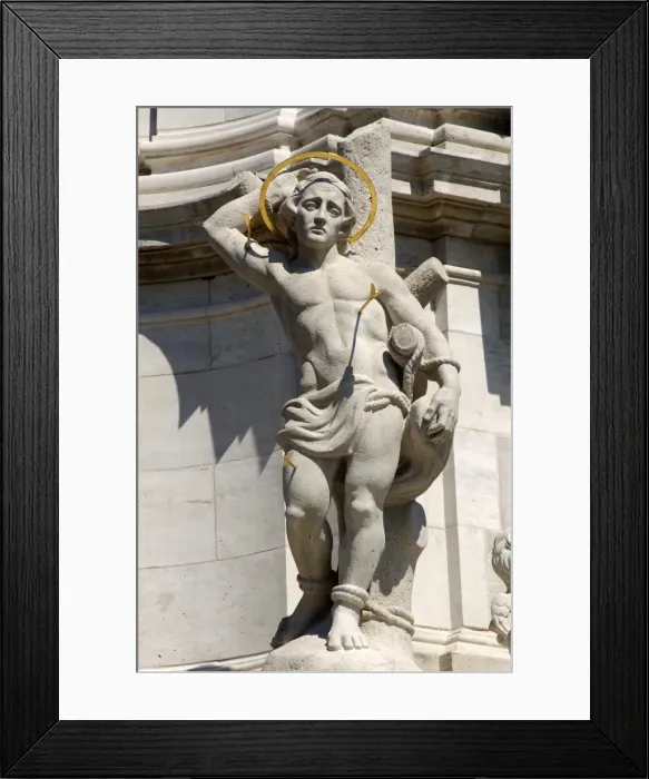Framed Print : Hungary. Budapest. Christ at the Pillar Framed Print : Hungary. Budapest. Christ at the Pillar
