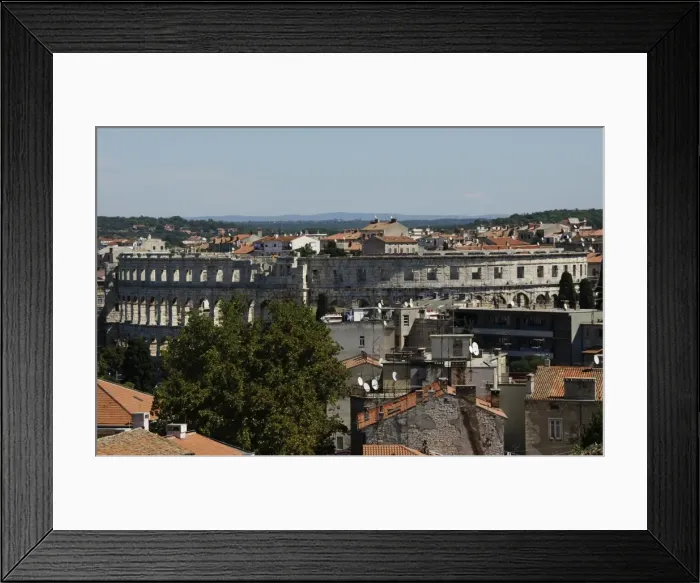 Framed Print : Croatia. Pula. City panorama Framed Print : Croatia. Pula. City panorama
