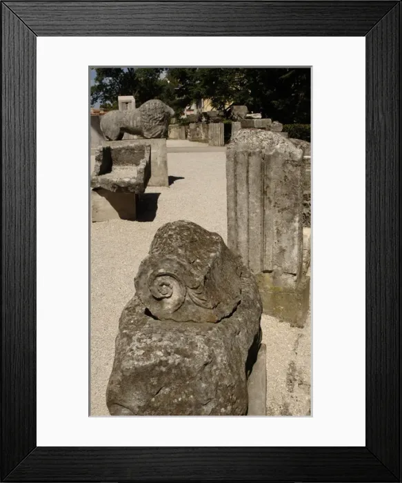 Framed Print : Archaeological ruins. Pula. Croatia Framed Print : Archaeological ruins. Pula. Croatia