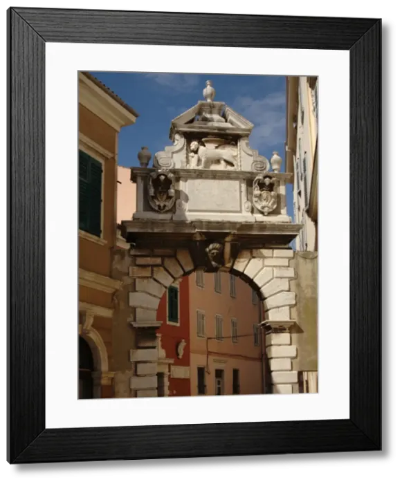 Framed Print : Croatia. Rovinj. Gate Framed Print : Croatia. Rovinj. Gate