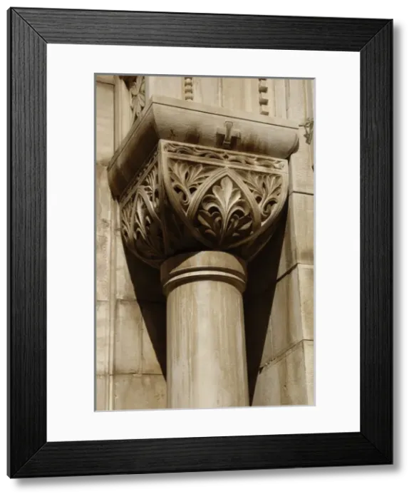 Framed Print : Capital. Euphrasian Basilica. Porec. Croatia Framed Print : Capital. Euphrasian Basilica. Porec. Croatia