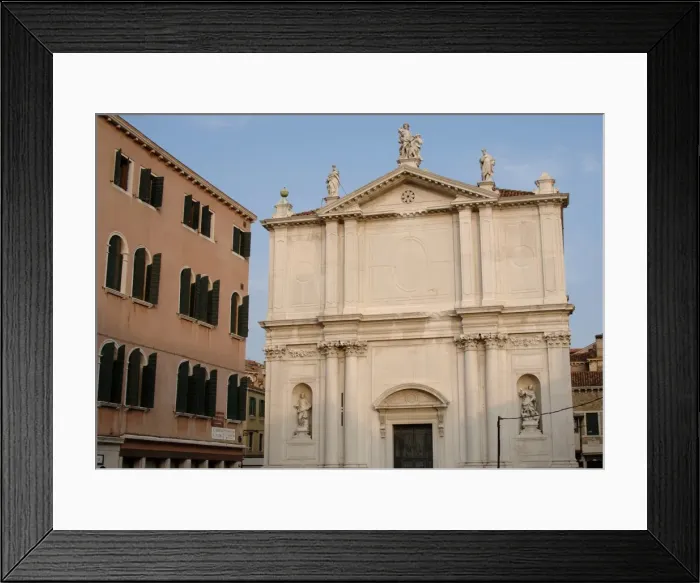 Framed Print : Saint Thomas Church. Venice Framed Print : Saint Thomas Church. Venice
