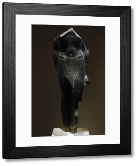 Framed Print : Egyptian Art. Torso of a Ptolemaic King. Ptolemaic Period. 8 Framed Print : Egyptian Art. Torso of a Ptolemaic King. Ptolemaic Period. 8