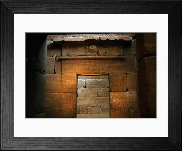 Framed Print : Egyptian Art. Temple of Dendur Framed Print : Egyptian Art. Temple of Dendur