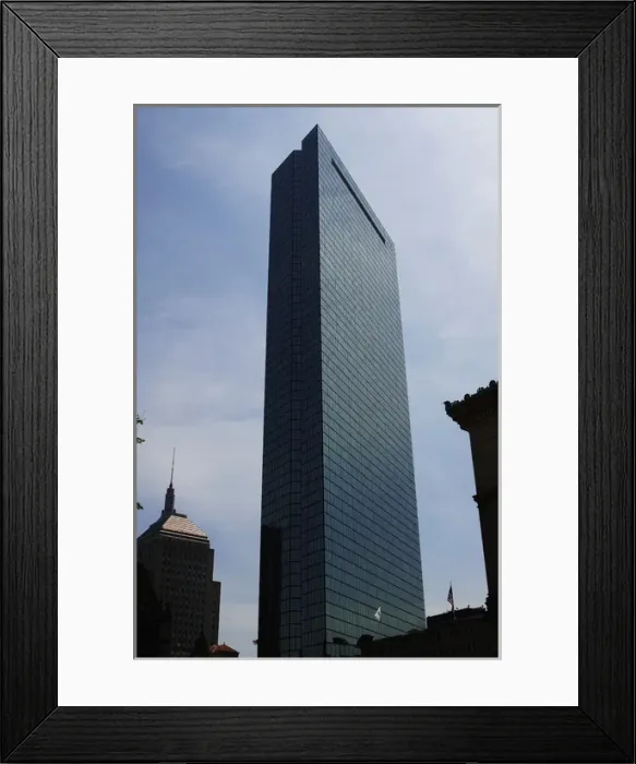 Framed Print : United States. Boston. John Hancock Tower Framed Print : United States. Boston. John Hancock Tower