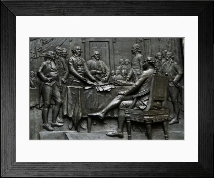 Framed Print : American Declaration of Independence Framed Print : American Declaration of Independence