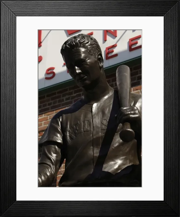 Framed Print : Theodore Samuel Ted Williams (1918- 2002). Nicknamed Framed Print : Theodore Samuel Ted Williams (1918- 2002). Nicknamed
