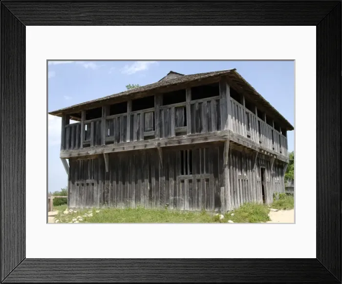 Framed Print : Plimoth Plantation or Historical Museum. Meeting house. Plym Framed Print : Plimoth Plantation or Historical Museum. Meeting house. Plym