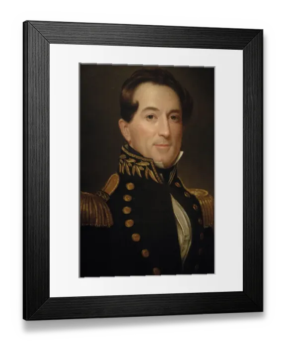 Framed Print : David Glasgow Farragut (1801-1870). U. S. Navy officer Framed Print : David Glasgow Farragut (1801-1870). U. S. Navy officer