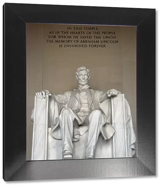 Abraham Lincoln (1809-1865). American politician