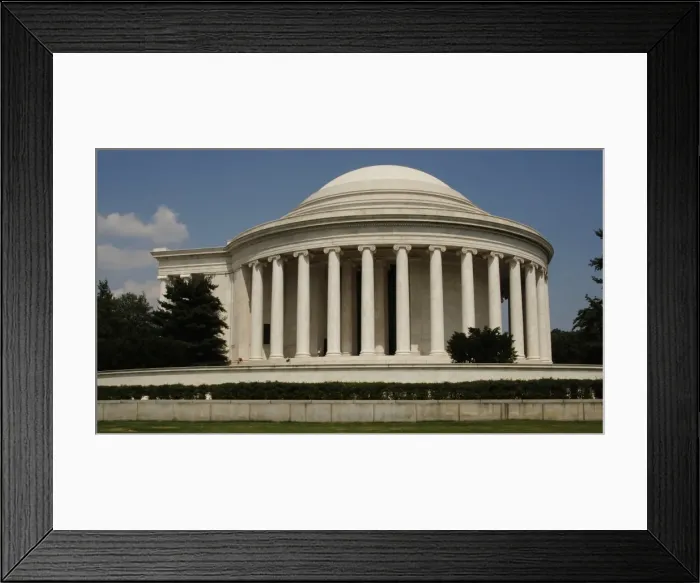 Framed Print : Thomas Jefferson Memorial. Washington D. C. United States Framed Print : Thomas Jefferson Memorial. Washington D. C. United States