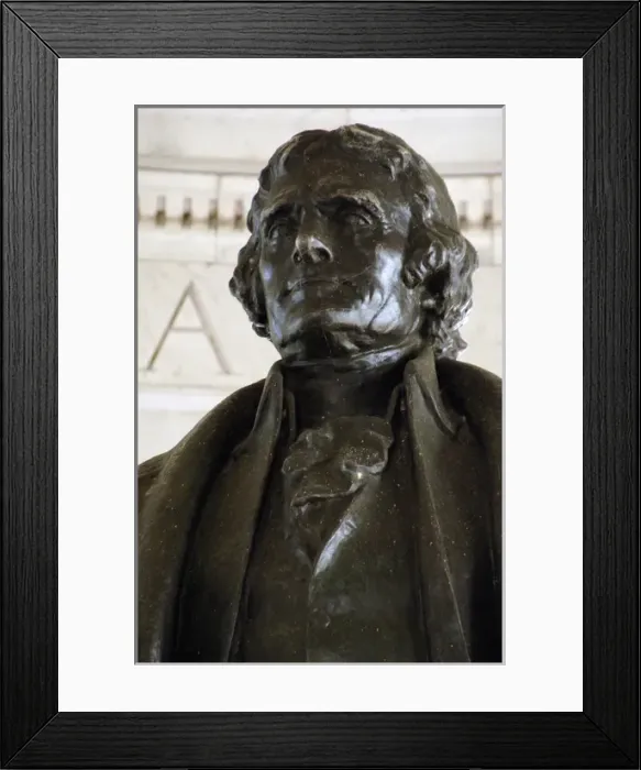 Framed Print : Thomas Jefferson (1743-1826). 3rd President of the United St Framed Print : Thomas Jefferson (1743-1826). 3rd President of the United St