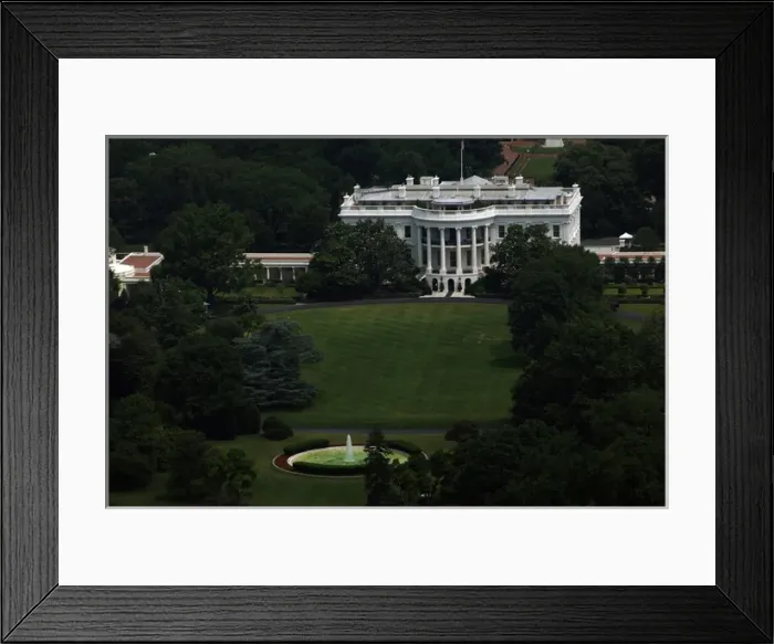 Framed Print : The White House. Washington D. C. United States Framed Print : The White House. Washington D. C. United States
