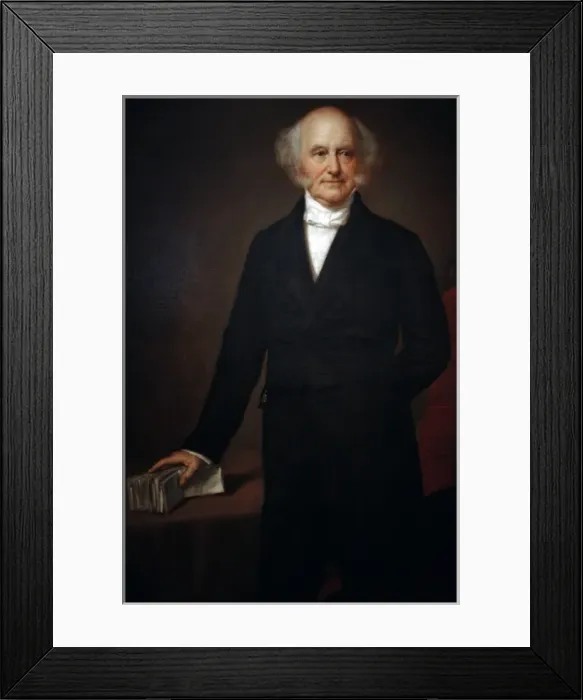 Framed Print : Martin Van Buren (1782-1862). American politician. 8th Presi Framed Print : Martin Van Buren (1782-1862). American politician. 8th Presi