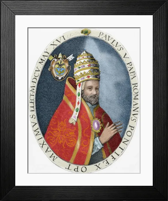 Framed Print : Paul V (1552-1621) Framed Print : Paul V (1552-1621)