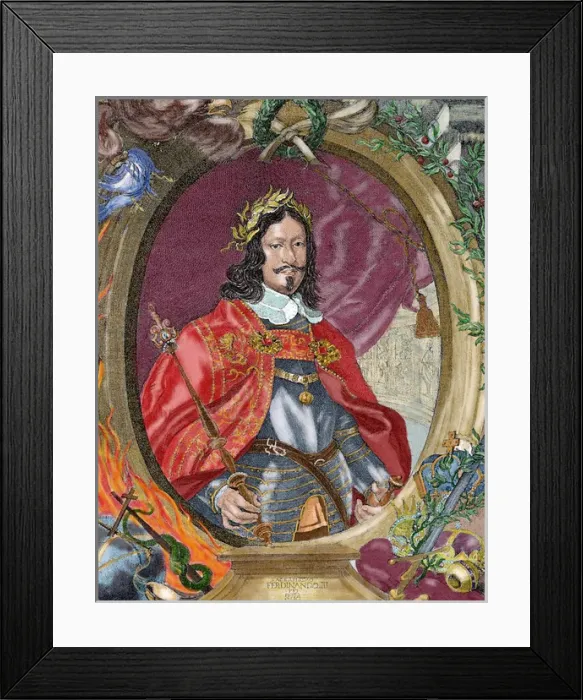 Framed Print : Ferdinand III (1608-1657) Framed Print : Ferdinand III (1608-1657)