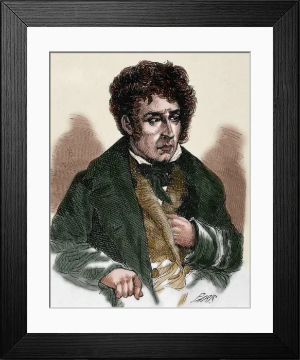 Framed Print : Chateaubriand, Franc?ois Rene?, Vicomte de (1768-1848) Framed Print : Chateaubriand, Franc?ois Rene?, Vicomte de (1768-1848)