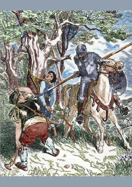 The Ingenious Hidalgo Don Quixote of La Mancha by Spanish wr