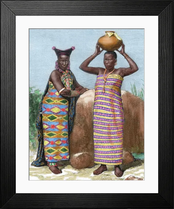 Framed Print : Africa. Women of Zanzibar Framed Print : Africa. Women of Zanzibar