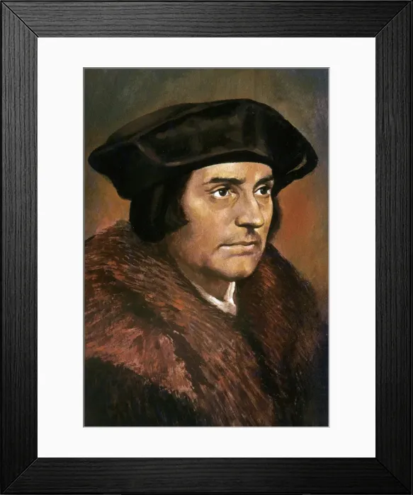 Framed Print : Thomas More (1478-1535) Framed Print : Thomas More (1478-1535)