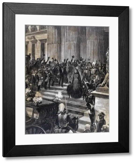Framed Print : Regency of Maria Cristina of Habsburg-Lorraine (1885-1902) Framed Print : Regency of Maria Cristina of Habsburg-Lorraine (1885-1902)