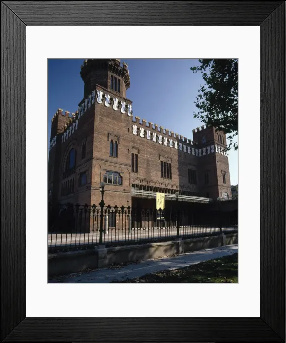Framed Print : Natural History Museum. Three Dragons Castle. Barcelona. Spa Framed Print : Natural History Museum. Three Dragons Castle. Barcelona. Spa