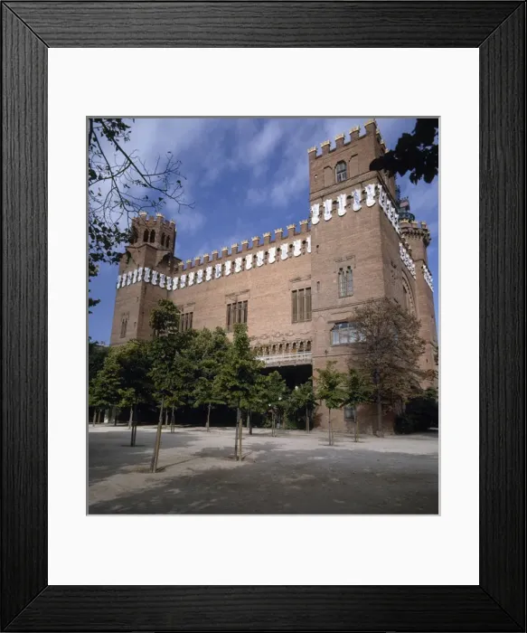 Framed Print : Natural History Museum. Three Dragons Castle. Barcelona. Spa Framed Print : Natural History Museum. Three Dragons Castle. Barcelona. Spa