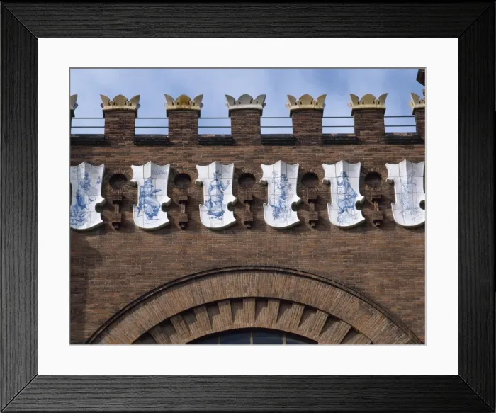 Framed Print : Natural History Museum. Three Dragons Castle. Barcelona. Spa