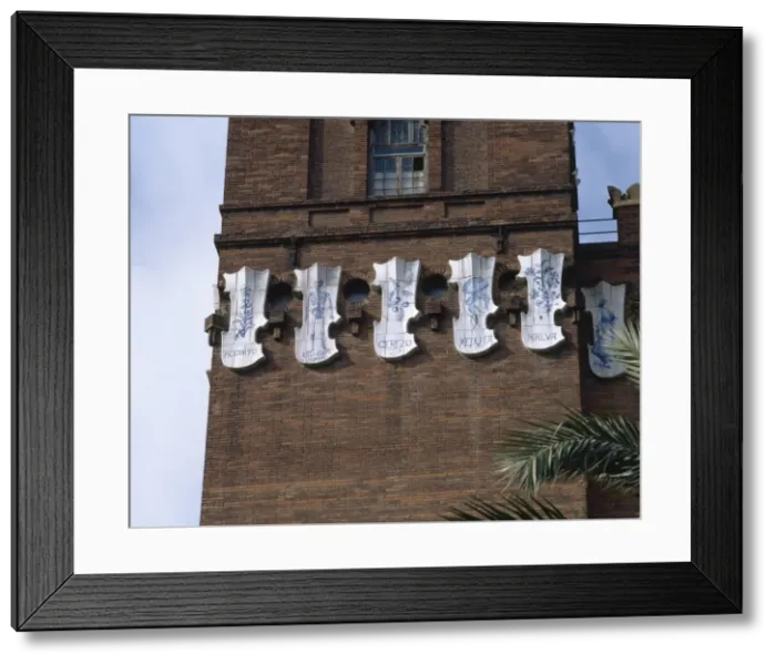 Framed Print : Natural History Museum. Three Dragons Castle. Barcelona. Spa Framed Print : Natural History Museum. Three Dragons Castle. Barcelona. Spa