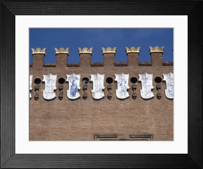 Framed Print : Natural History Museum. Three Dragons Castle. Barcelona. Spa Framed Print : Natural History Museum. Three Dragons Castle. Barcelona. Spa