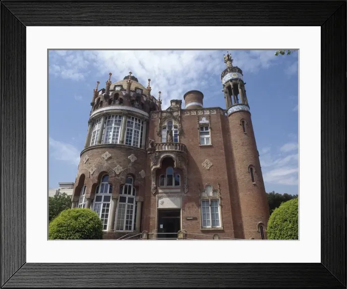 Framed Print : Hospital of the Holy Cross and Saint Paul. Barcelona. Spain Framed Print : Hospital of the Holy Cross and Saint Paul. Barcelona. Spain