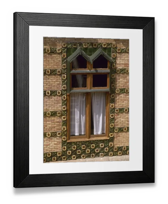 Framed Print : El Capricho from Gaudi. Spain Framed Print : El Capricho from Gaudi. Spain