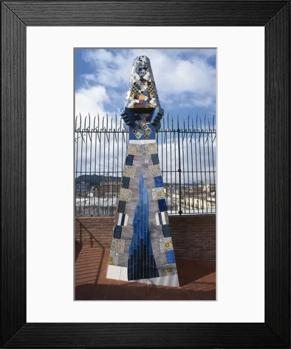 Framed Print : Guell Palace. Barcelona. Spain Framed Print : Guell Palace. Barcelona. Spain