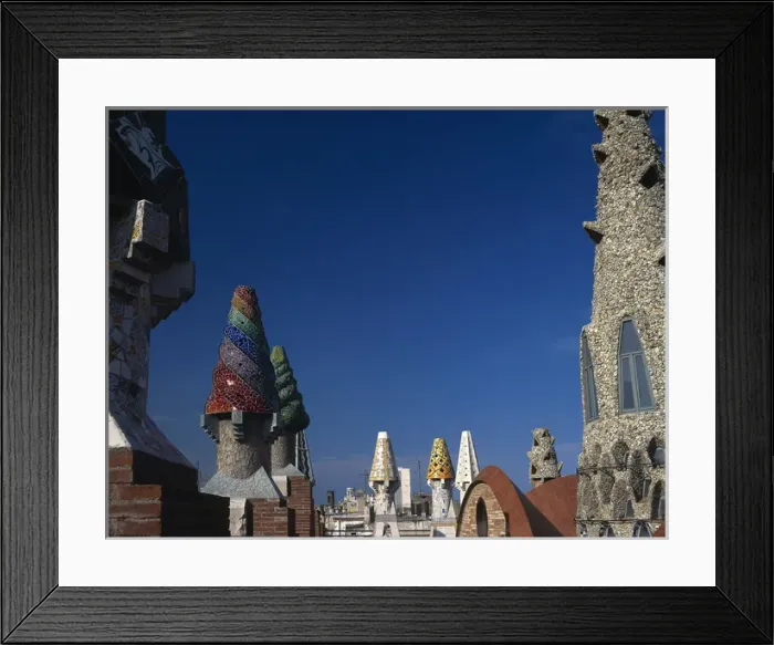 Framed Print : Guell Palace. Barcelona. Spain Framed Print : Guell Palace. Barcelona. Spain