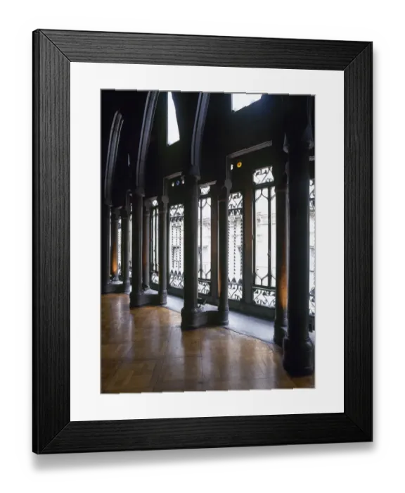 Framed Print : Guell Palace. Barcelona. Spain Framed Print : Guell Palace. Barcelona. Spain