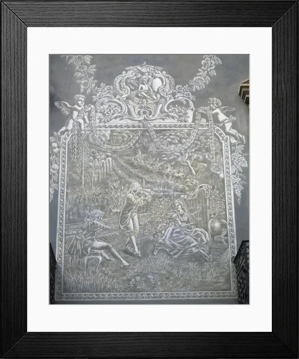 Framed Print : House Masferrer. Sgraffit. Vic. Spain Framed Print : House Masferrer. Sgraffit. Vic. Spain