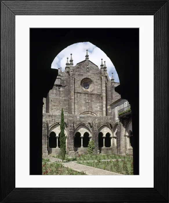 Framed Print : Tuis Cathedral. Galicia. Spain Framed Print : Tuis Cathedral. Galicia. Spain