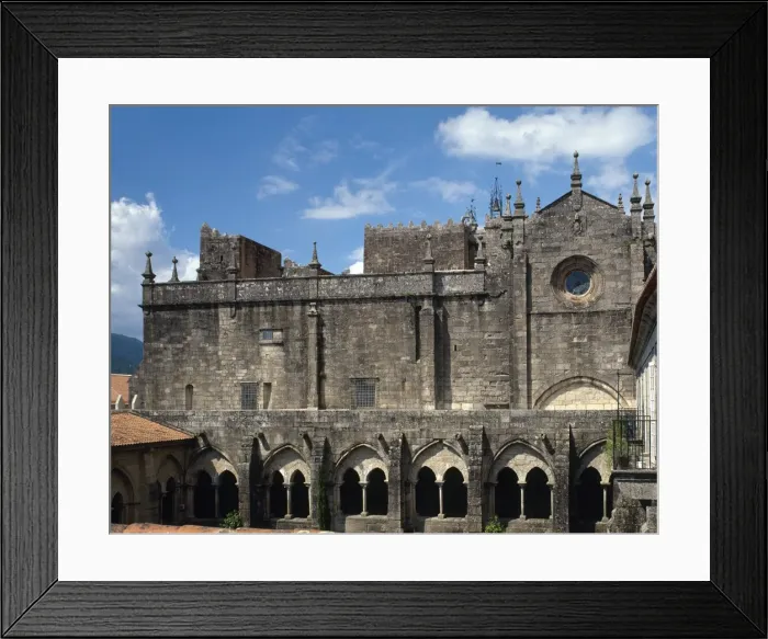 Framed Print : Tuis Cathedral. Galicia. Spain Framed Print : Tuis Cathedral. Galicia. Spain