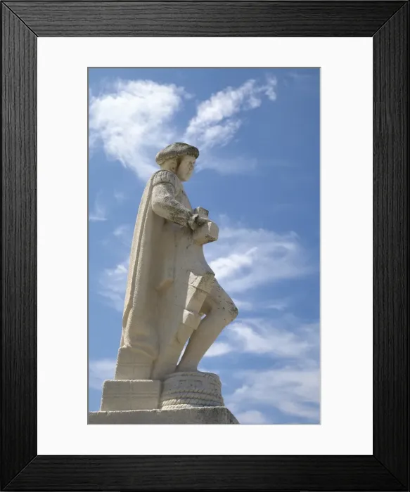 Framed Print : Martin Alonso Pinzon (1441-1493) Framed Print : Martin Alonso Pinzon (1441-1493)