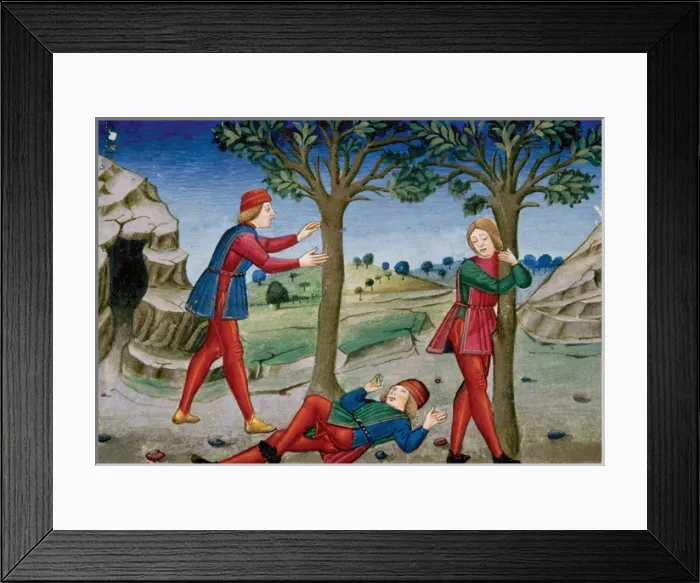 Framed Print : The End of the World. Men will not put up with standing. Cod Framed Print : The End of the World. Men will not put up with standing. Cod