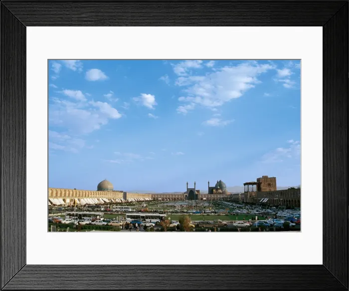 Framed Print : Islamic Republic of Iran. Isfahan. Imam Khomeini Square