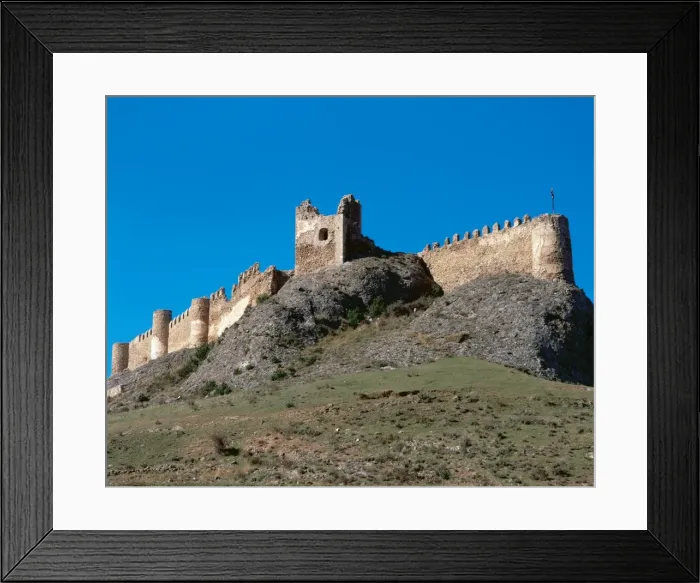 Framed Print : Spain. La Rioja. Clavijo. Castle. 9th century Framed Print : Spain. La Rioja. Clavijo. Castle. 9th century