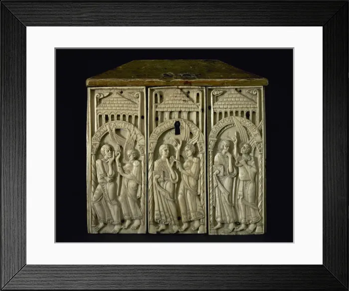 Framed Print : Coffer of the Beatitudes. Spain Framed Print : Coffer of the Beatitudes. Spain