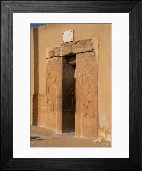 Framed Print : Mastaba of Mereruka. Saqqara. Egypt